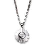 Takashi Murakami x Ben Baller Diamond Spinning Flower Pendant Back