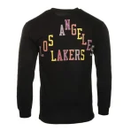 Black Takashi Murakami ComplexCon x LA Lakers M&N Triangle L/S Tee Back View