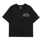 Black Takashi Murakami House T-shirt Front View