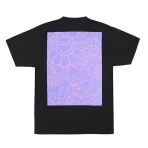 Black Takashi Murakami Skull and Flower T-shirt Back View