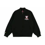 Black Takashi Murakami x BLACKPINK Bomber Jacket