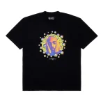 Black Takashi Murakami x Lewis Hamilton Bloom T-shirt