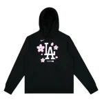 Black Takashi Murakami x Nike x MLB LA Tokyo Series Dodgers Hoodie