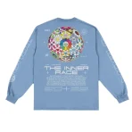 Blue Takashi Murakami +44 World Tour L/S T-shirt Back