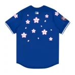 Blue Takashi Murakami x Nike x MLB Dodgers Tokyo Away Jersey Back