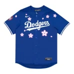Blue Takashi Murakami x Nike x MLB Dodgers Tokyo Away Jersey