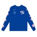 Blue Takashi Murakami x Nike x MLB Tokyo Dodgers L/S Tee