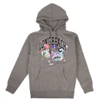 Heather Grey Takashi Murakami ComplexCon Long Beach Discord Hoodie
