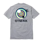 Heather Grey Takashi Murakami Eyes T-shirt Back View