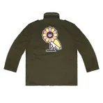 Military Green Takashi Murakami x OVO M65 Jacket Back View