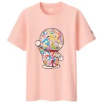 Pink Takashi Murakami x Uniqlo Doraemon Tokyo Tee