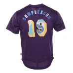 Purple Takashi Murakami ComplexCon x LA Lakers S/S Jersey Back View