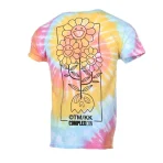Tie-Dye Takashi Murakami ComplexCon Cluster Outline Tee Back View