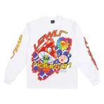 White Takashi Murakami +44 Psychedelic Race L/S T-shirt