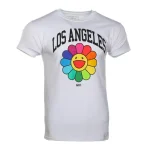 White Takashi Murakami ComplexCon Los Angeles Flower Tee