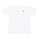 White Takashi Murakami Flower Emblem T-shirt Front View