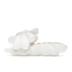 White Takashi Murakami Ohana Full-Bloom Slide Side