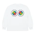 White Takashi Murakami x Lewis Hamilton Speedway L/S Tee