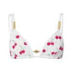 White Takashi Murakami x Louis Vuitton Cherry Bikini Top