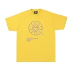Yellow Takashi Murakami Flower T-shirt