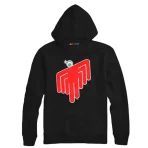 Black Billie Eilish x Takashi Murakami Spider Blohsh Hoodie Back