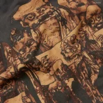 Brown Takashi Murakami x Travis Scott Cactus Jack Hollow Hoodie Back Design