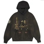Brown Takashi Murakami x Travis Scott Cactus Jack Hollow Hoodie