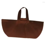 Brown Takashi Murakami x Travis Scott Cactus Jack Melted Utopia Dream Jumbo Tote Bag Back