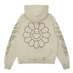 Grey Takashi Murakami × Saint Mxxxxx Murakami Hoodie Back