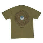 Olive Takashi Murakami x Travis Scott Cactus Jack Melted Utopia Dream Zodiac Tee Back