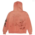 Orange Takashi Murakami x Travis Scott Cactus Jack The Path Hoodie Back