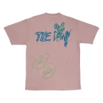 Pink Cactus Jack X Fragment X Takashi Murakami the Dawn Tee Back