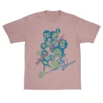 Pink Cactus Jack X Fragment X Takashi Murakami the Dawn Tee