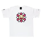 White Takashi Murakami Flowers MF T-shirt