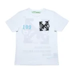 White Takashi Murakami x Off White Virgil Abloh Future History Tee