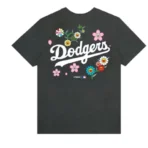 Charcoal Takashi Murakami Fanatics x Los Angeles Dodgers World Series 2025 Champs Tee Back
